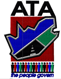 ATA East London Business logo embroidery